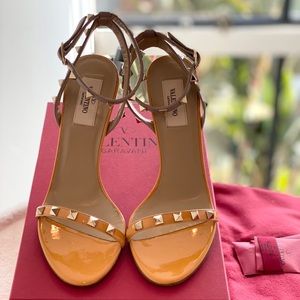 Authentic Valentino Strappy Heels, Size 8